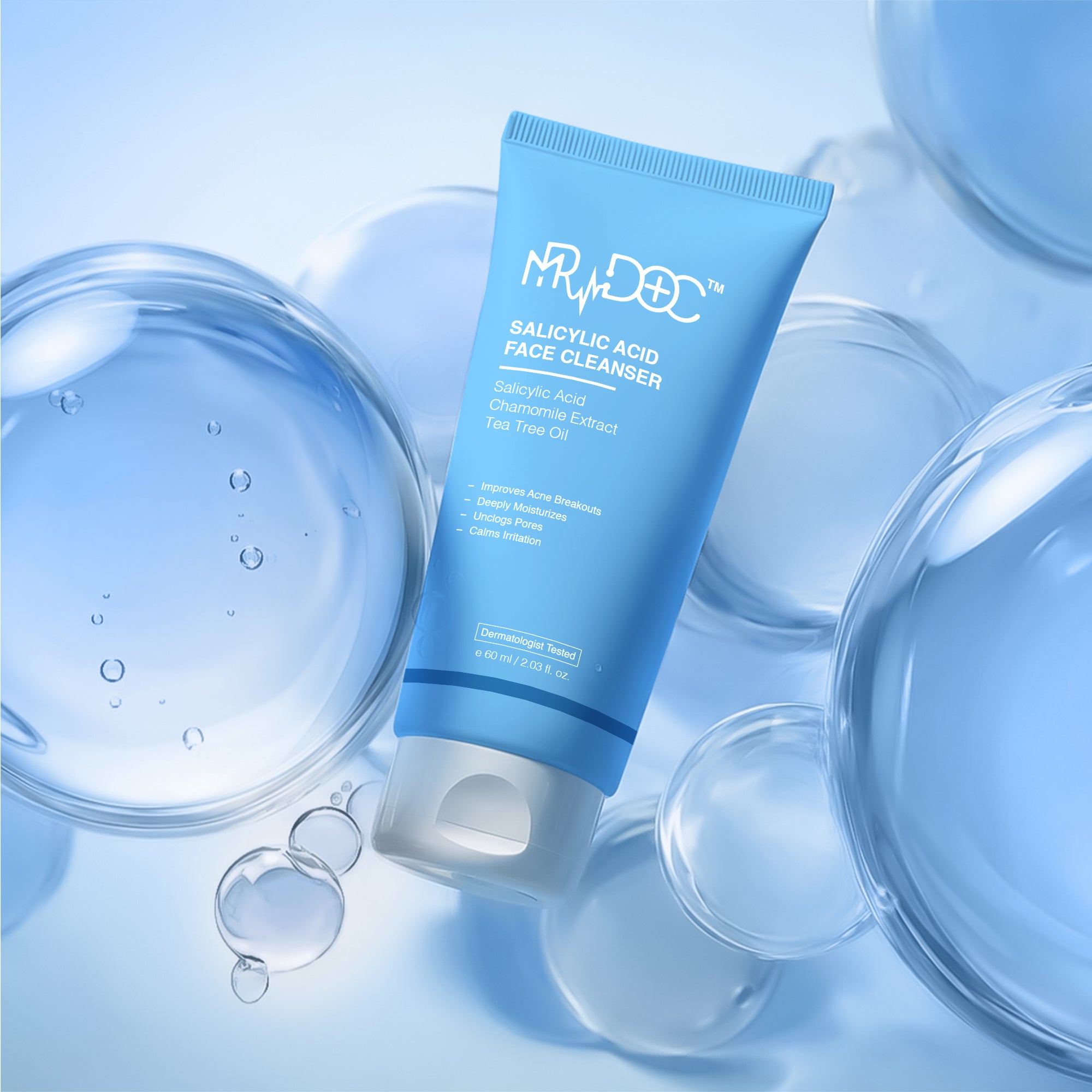 Salicylic Acid Face Cleanser | Oil Control & Acne-Fighting Formul