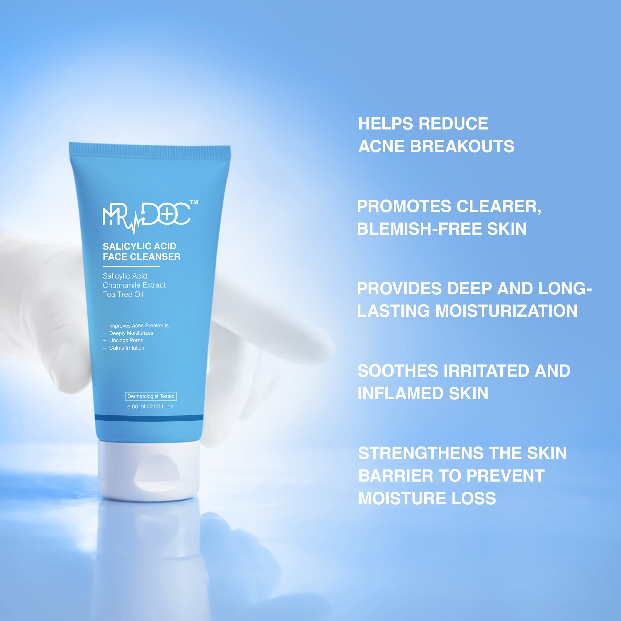 Salicylic Acid Face Cleanser | Oil Control & Acne-Fighting Formul