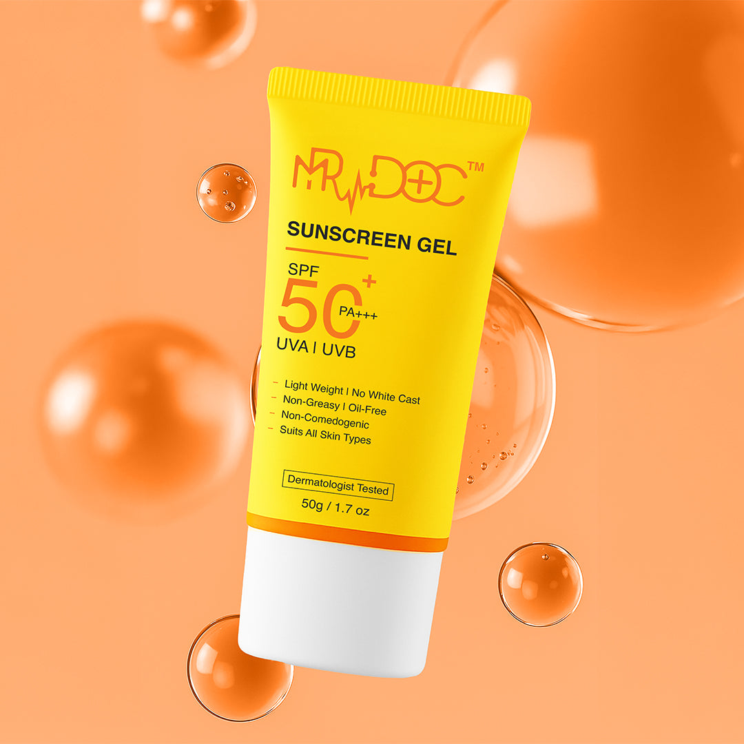Sunscreen Gel SPF 50 PA+++ | Oil-Free, Non-Greasy Protection
